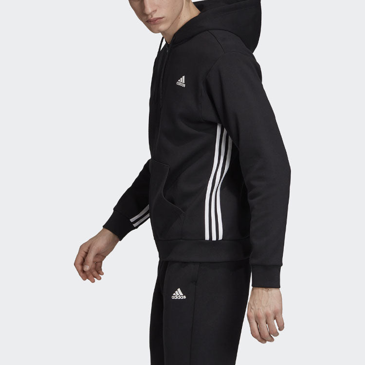 adidas Must Haves 3-Stripes Full Zip Hoodie DX7657