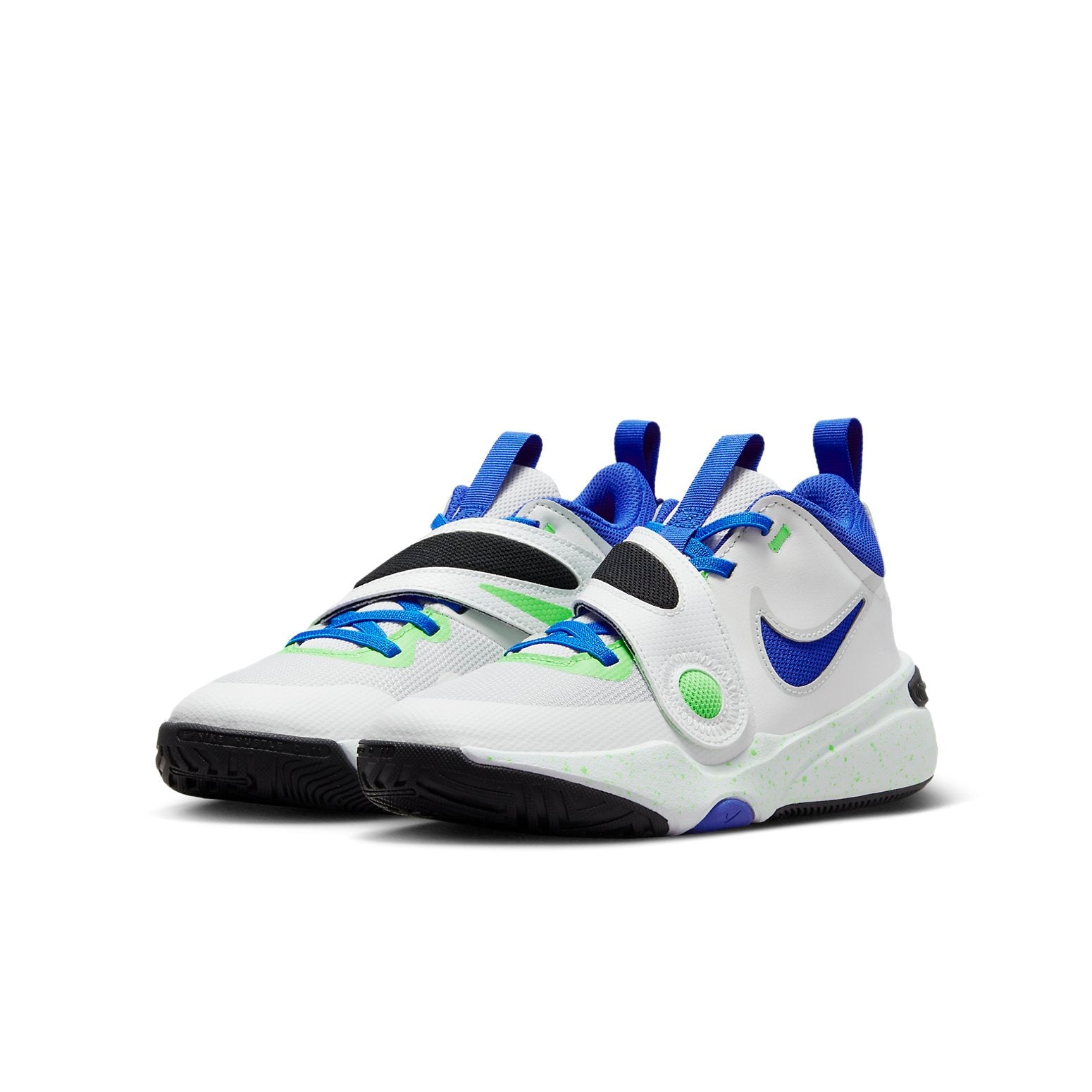 (GS) Nike Team Hustle D11 'Green Strike Racer Blue' DV8996-101