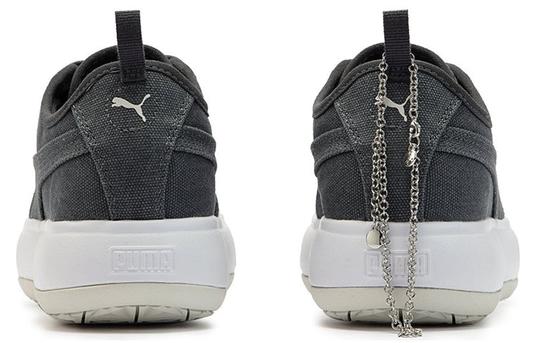 (WMNS) PUMA Suede Mayu Canvas 'Ebony' 383165-03