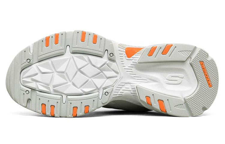 (WMNS) Skechers Stamina V2 'Grey Orange' 66666343-LTGY