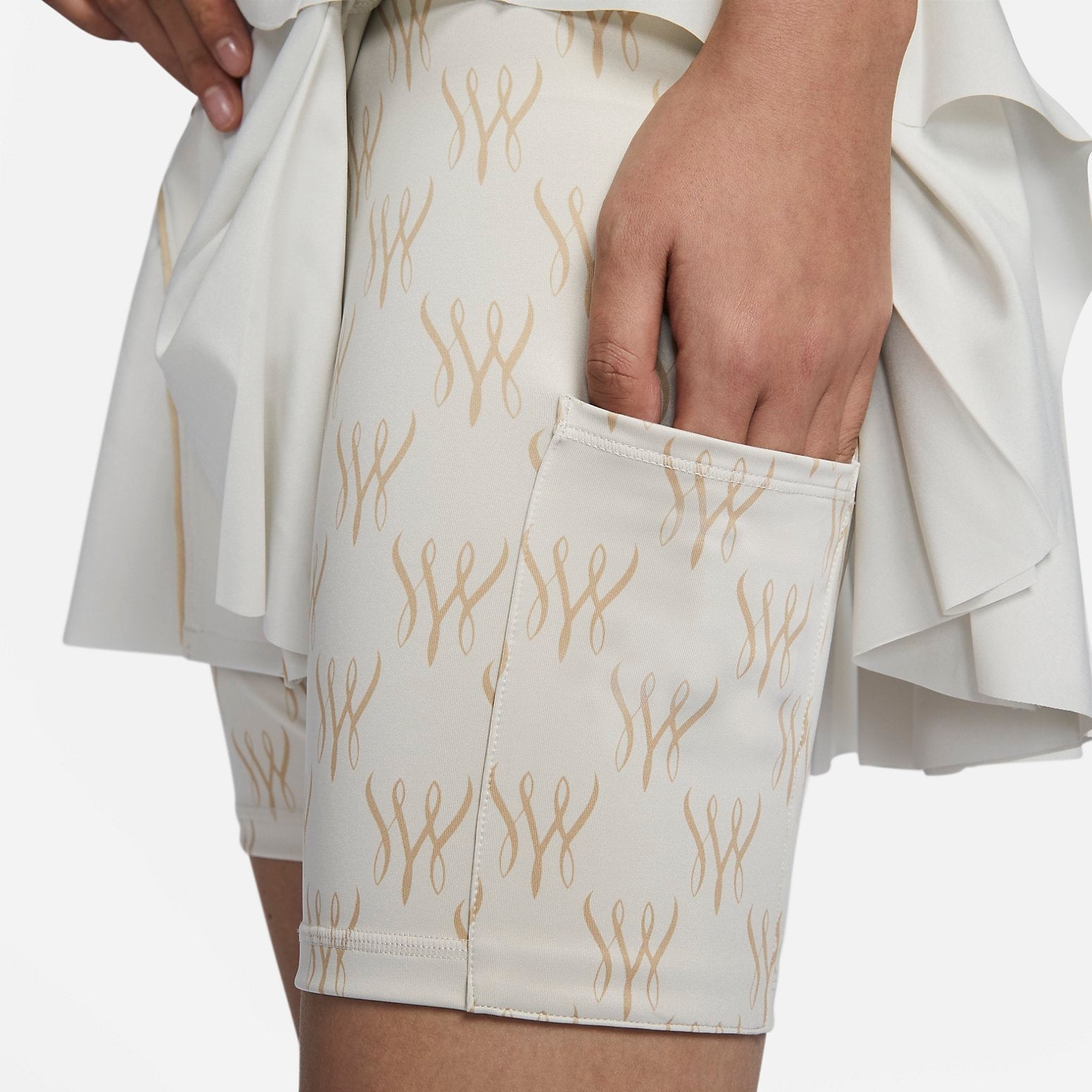 (WMNS) Nike Serena Williams Design Crew Skirt 'Light Bone' FN1932-072