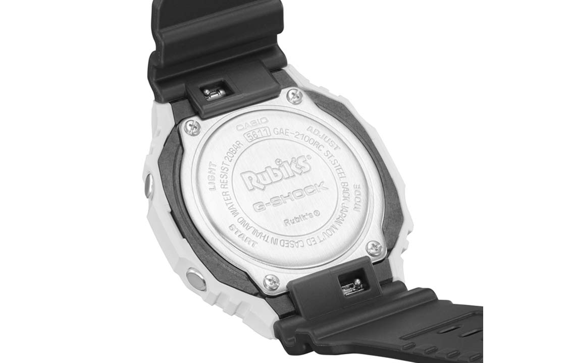 CASIO G-Shock Analog-Digital 'White Black' GAE-2100RC-1APR