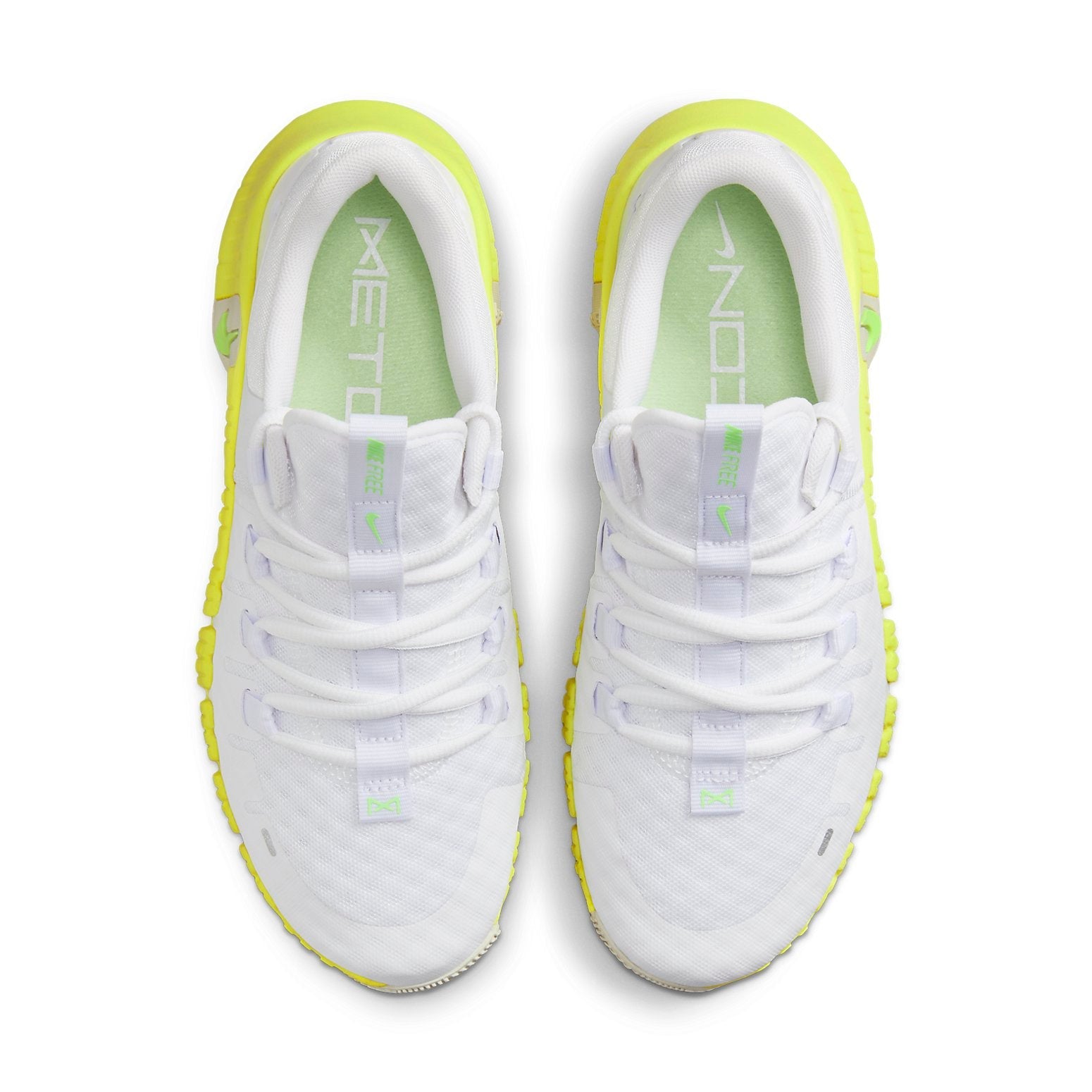 (WMNS) Nike Free Metcon 5 'White Luminous Green' DV3950-106