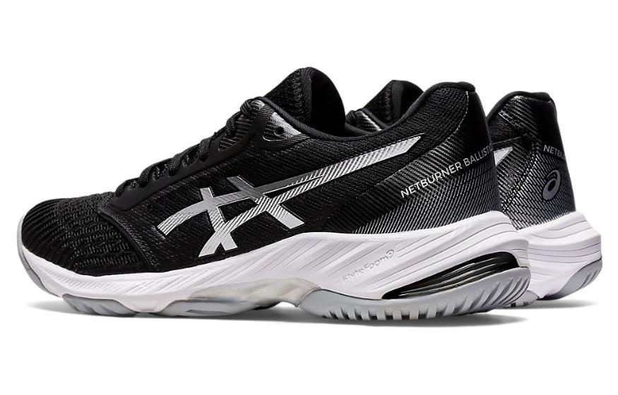 (WMNS) ASICS Netburner Ballistic FF 3 'Black Pure Silver' 1052A069-001