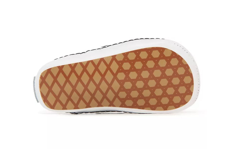 (TD) Vans Glow Flame Slip-On V Crib 'Black' VN0A2XSLESY