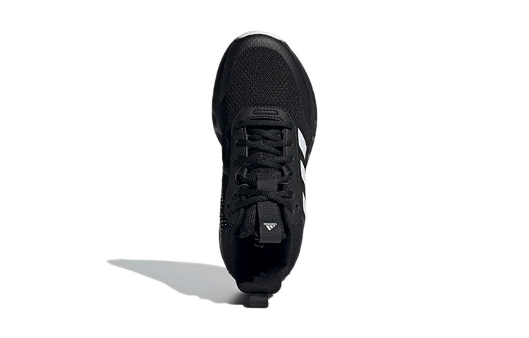 (GS) adidas Ownthegame 2.0 Basketball Shoes 'Black White' H01558