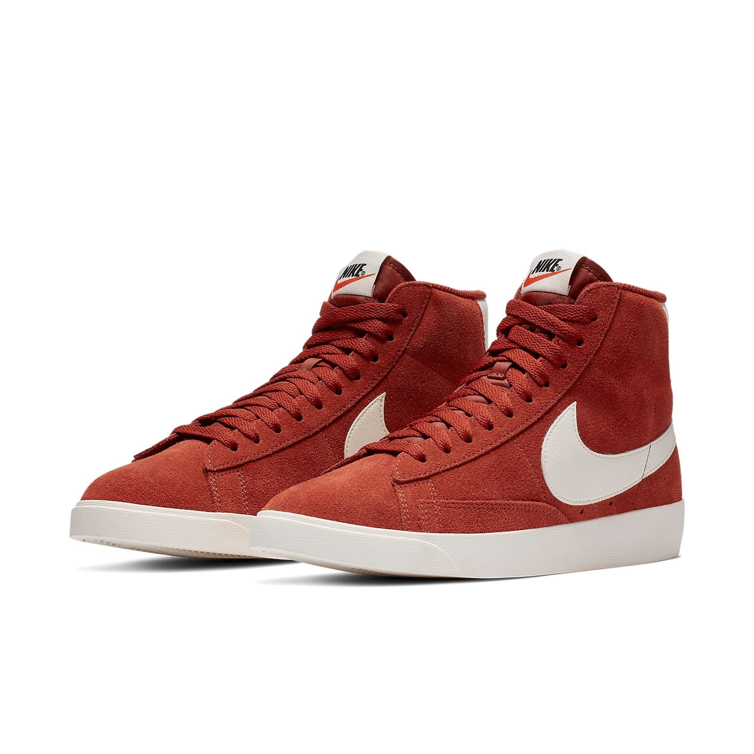 (WMNS) Nike Blazer Mid Vintage Suede 'Red' AV9376-600
