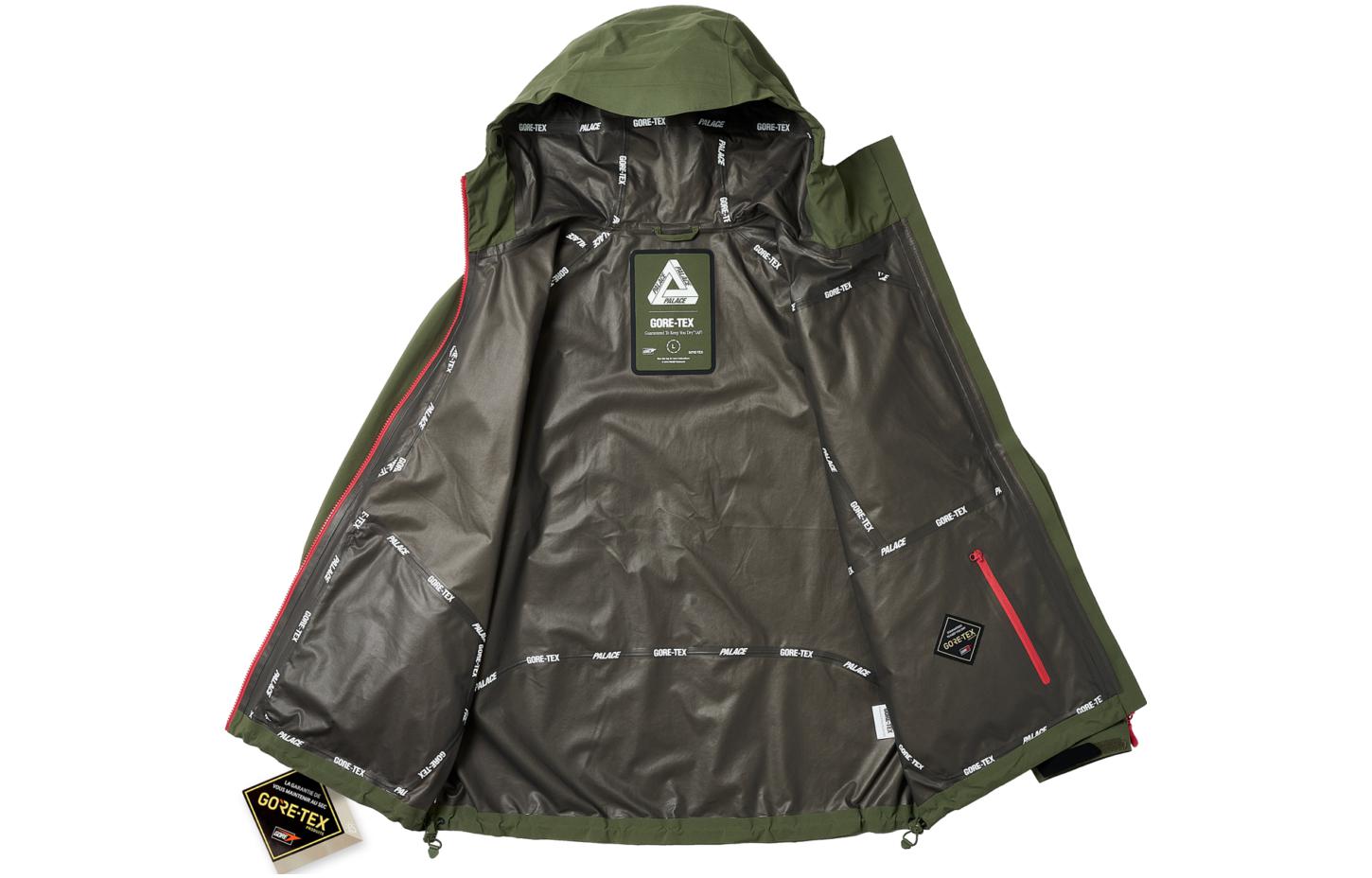 Palace GORE-TEX R-Tek Jacket 'Army Green' P24JK037