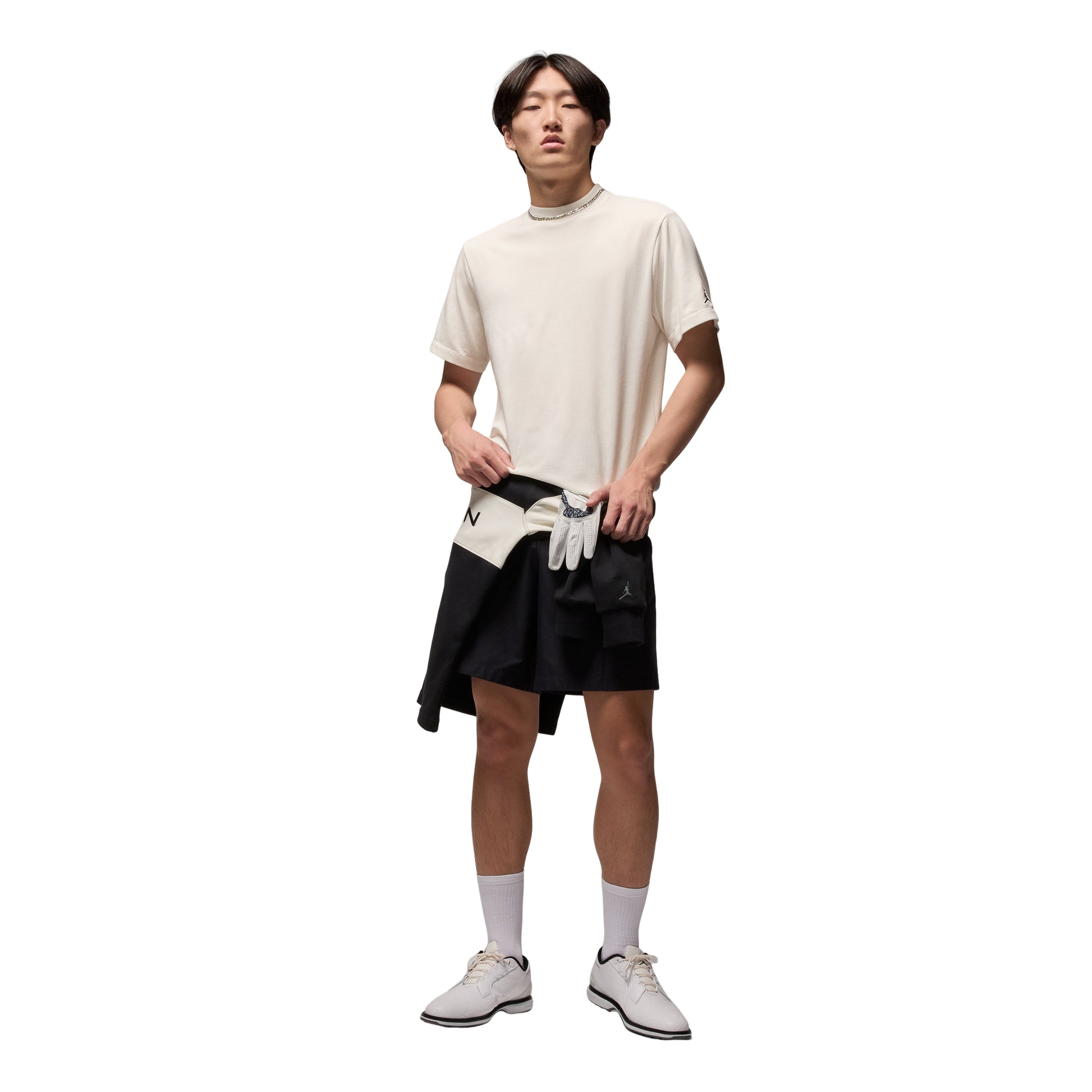Air Jordan Sport Dri-FIT Mock Neck Golf Top 'Sail' IB2831-133