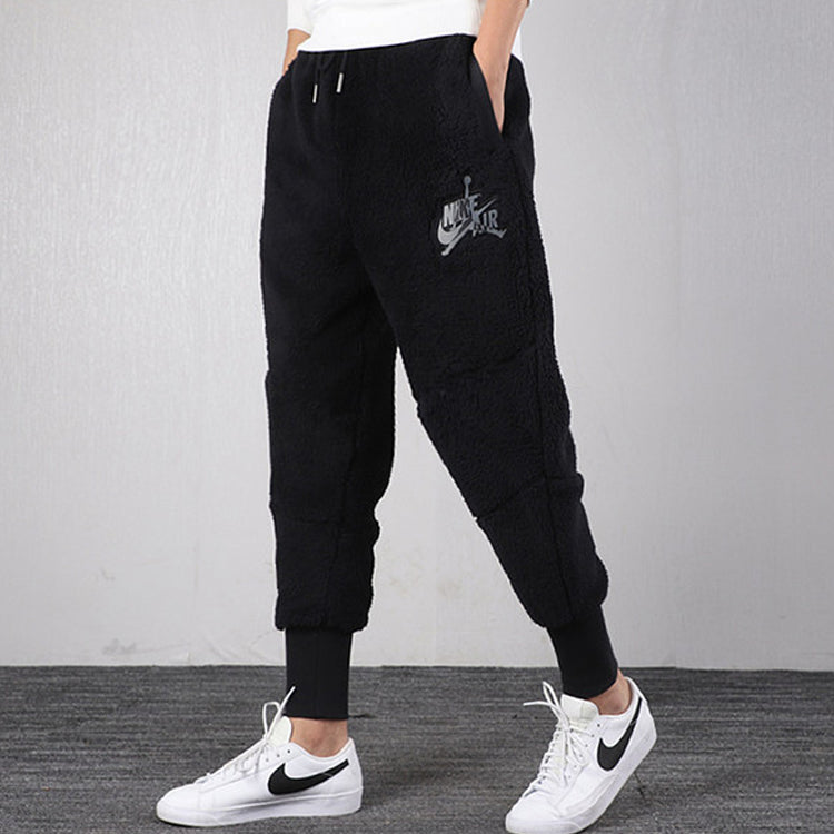 Air Jordan Athleisure Casual Sports Stay Warm Long Pants Black CJ7782-010