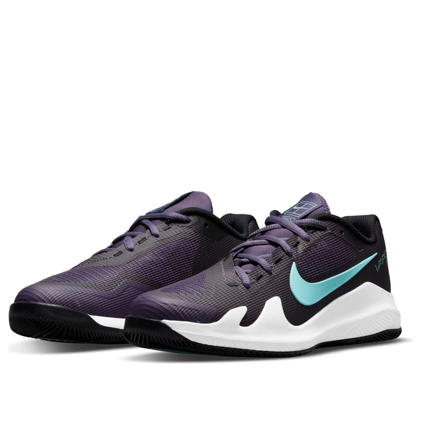(GS) Nike Court Jr. Vapor Pro 'Black Blue' CV0863-524
