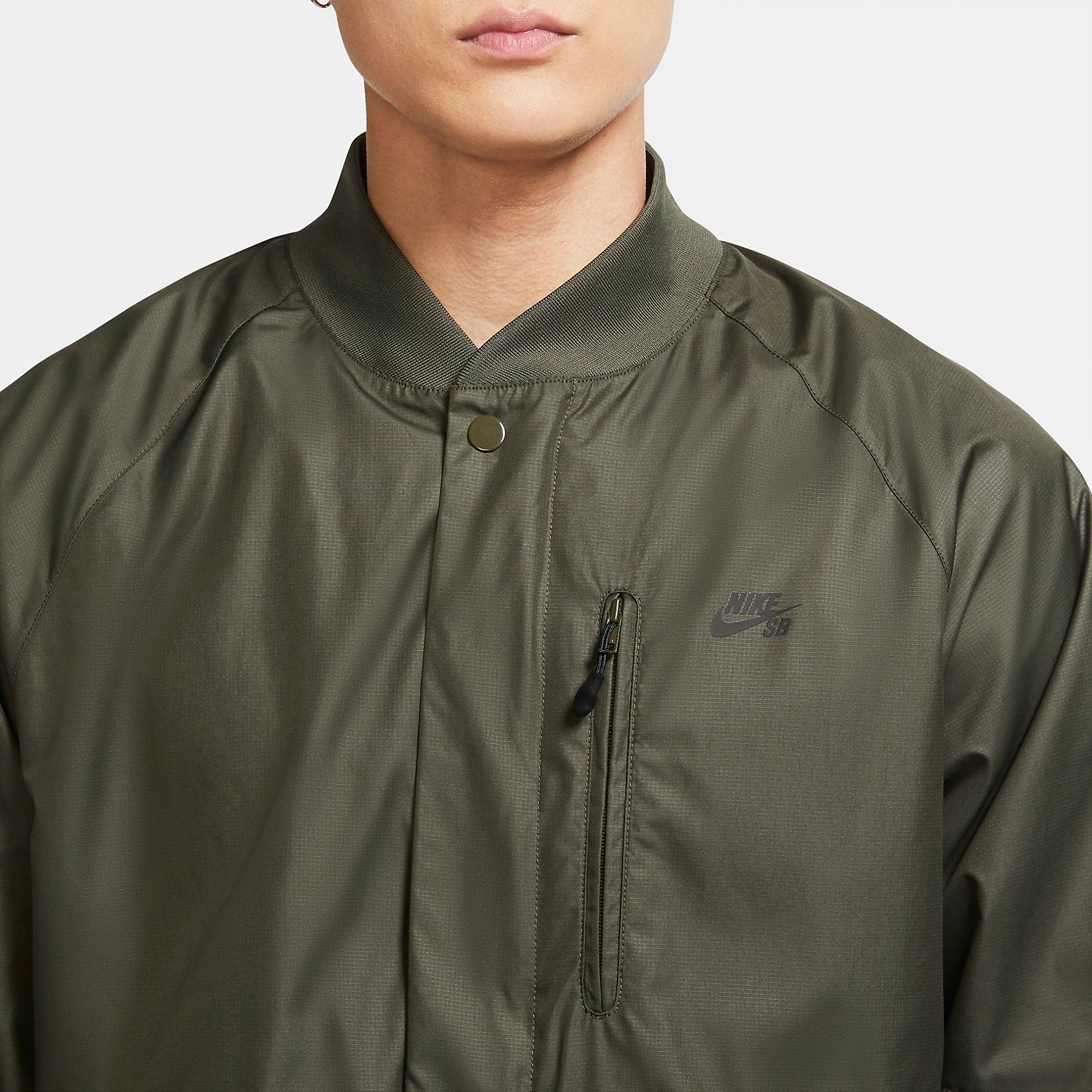 Nike SB Jacket Skateboard Casual Windproof 'Green Brown Black' CK5246-325