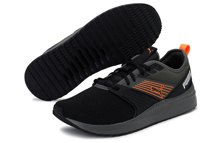 PUMA Pacer Next Ffwd Low-top Running Shoes Black/Orange 373113-16