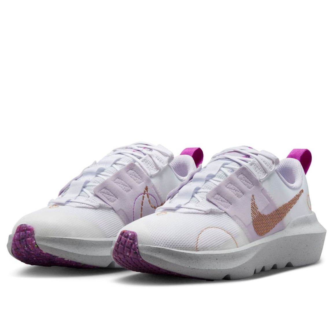 (GS) Nike Crater Impact 'White Metallic Copper' DB3551-104