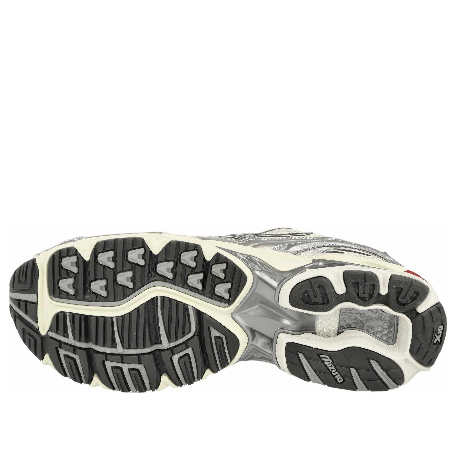 Mizuno Wave Rider 10 'White Black Rythmic Red' D1GA243111