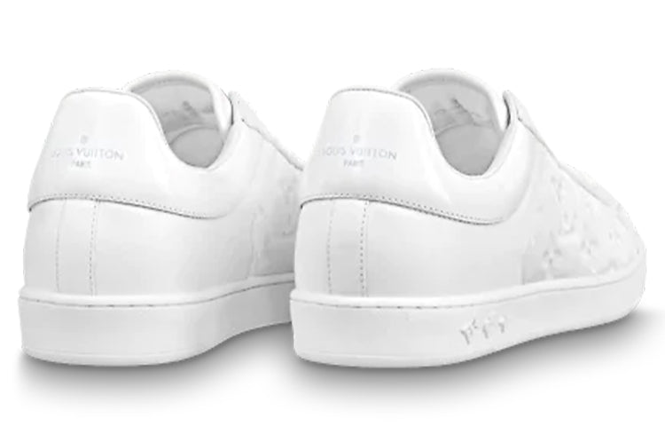 LOUIS VUITTON Luxembourg Sneakers 'White Monogram with Colorful Logo' 1A8J0W