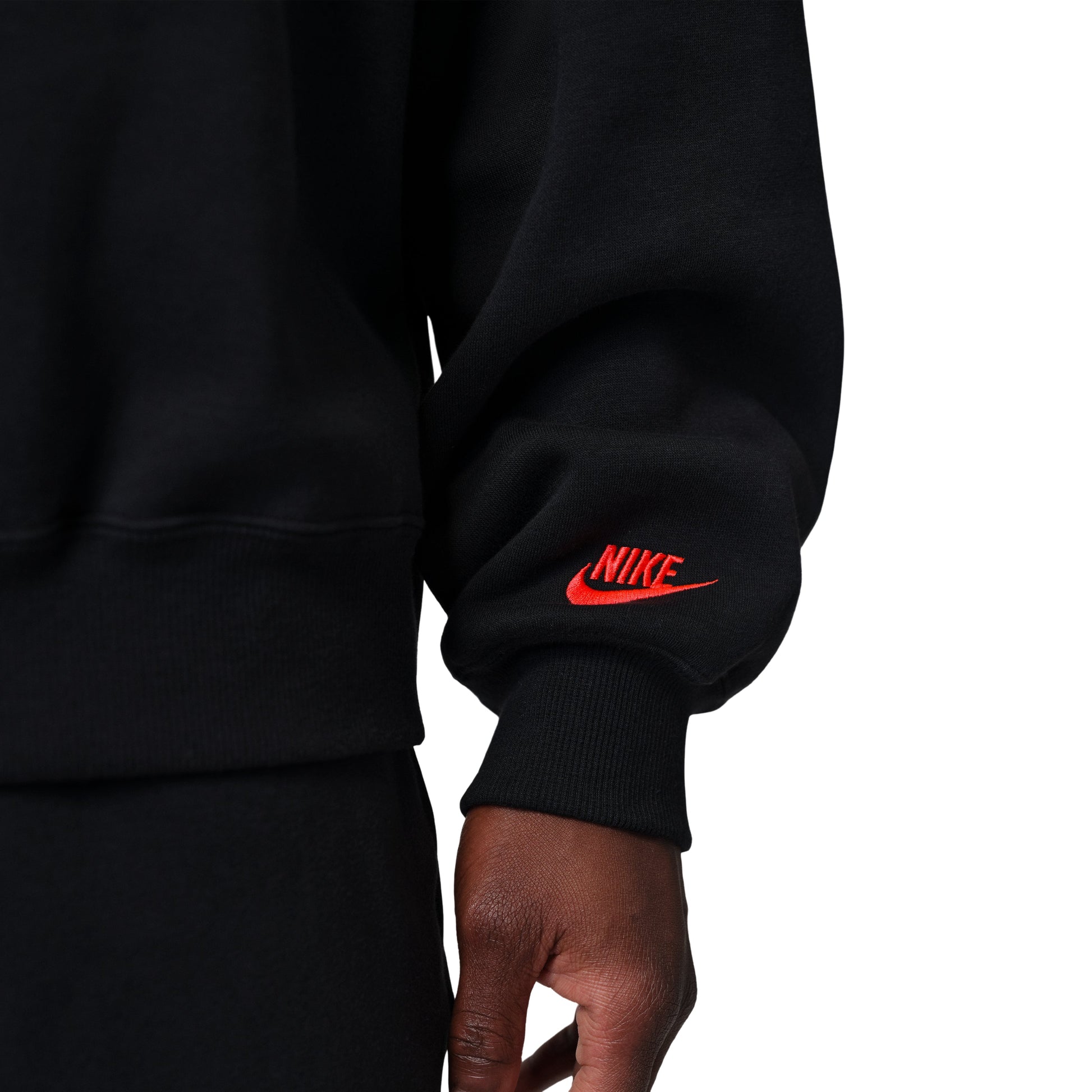 Air Jordan Brooklyn Fleece Crew Neck Sweatshirt 'Black' IF1845-010