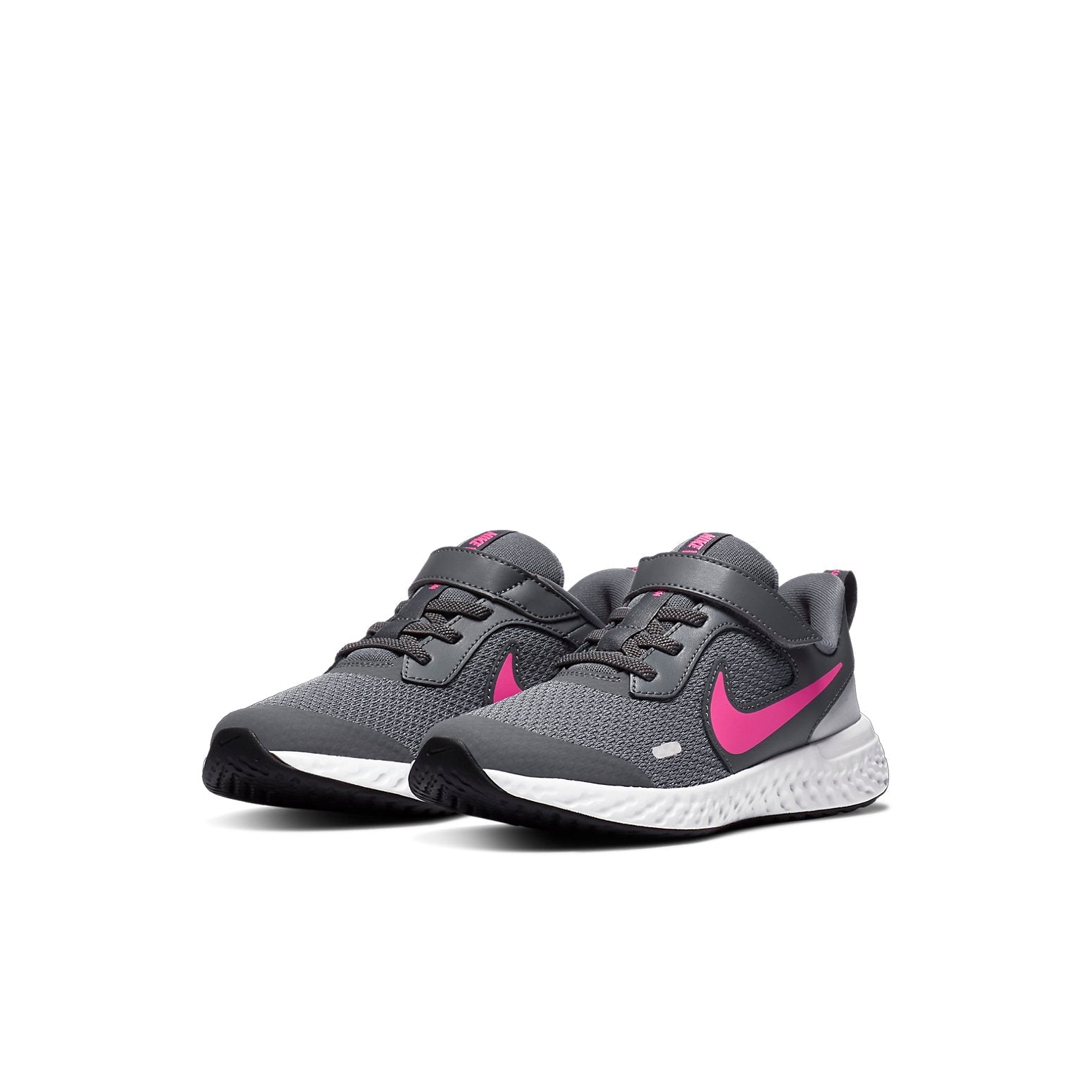 (PS) Nike Revolution 5 Grey/Pink BQ5672-015