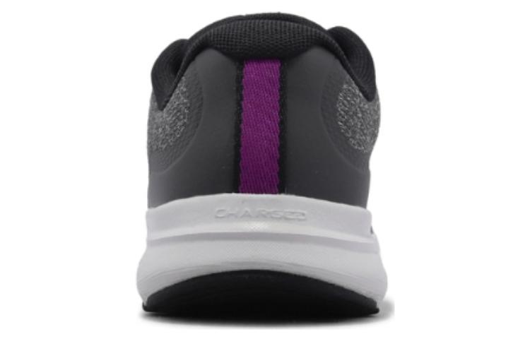 (WMNS) Under Armour Charged Impulse 3 Knit Shoes 'Black Grey' 3026686103
