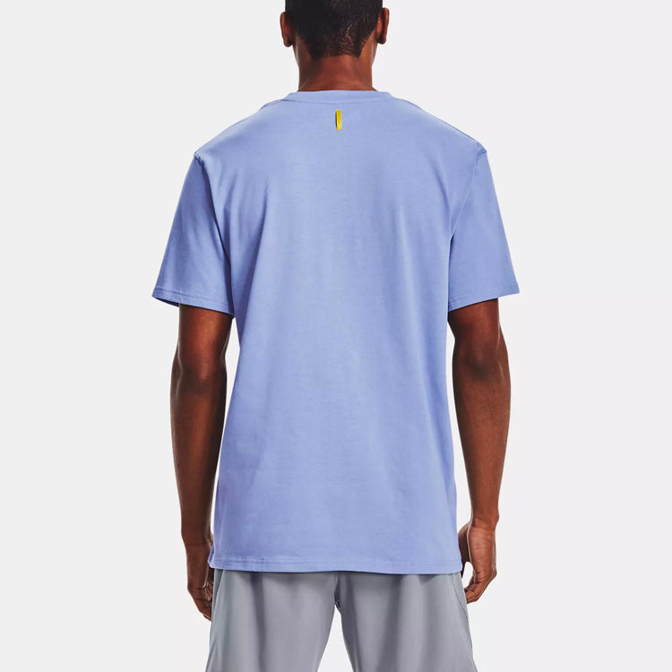 Under Armour Curry EmbroideRedEmbroidery Logo Basketball Sports Male Blue 1362005-420