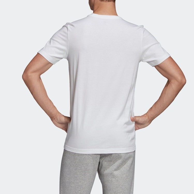 adidas Pattern Logo Short Sleeve White FN1746
