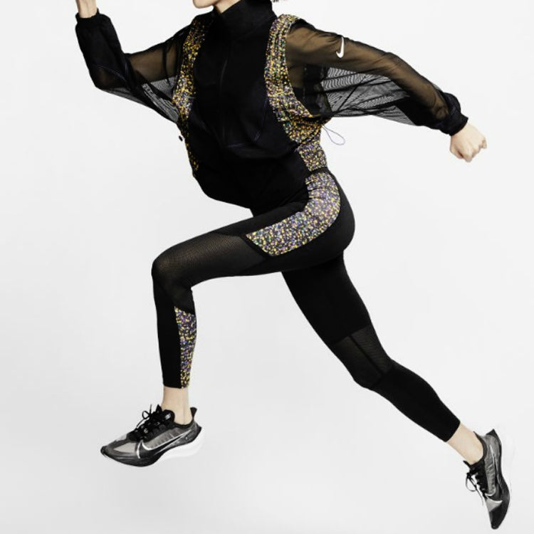 (WMNS) Nike Icon Clash Tennis Running Jacket 'Black' CJ2434-010