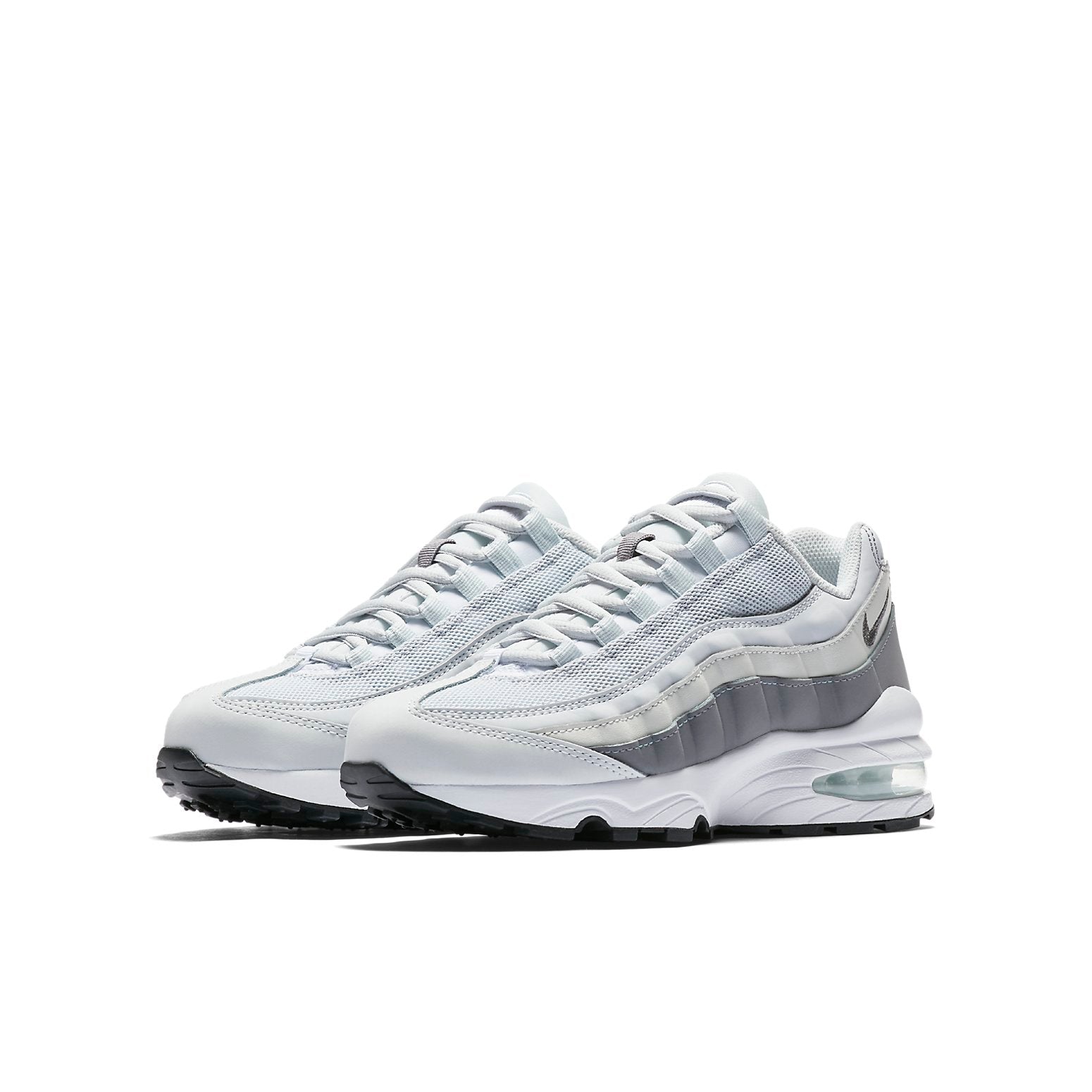 (GS) Nike Air Max 95 'Platinum Gunsmoke' 905348-011
