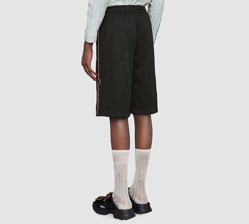Men's Gucci Side Mesh Shorts Black 600215-XJB1N-1082