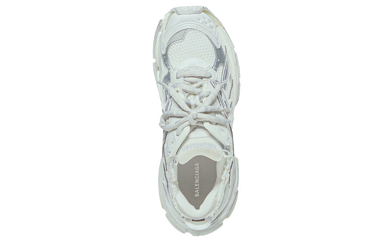 (WMNS) Balenciaga Runner 'White Silver' 677402W3RBL8100