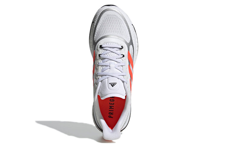 (WMNS) adidas Supernova+ 'White Solar Red' FY2860