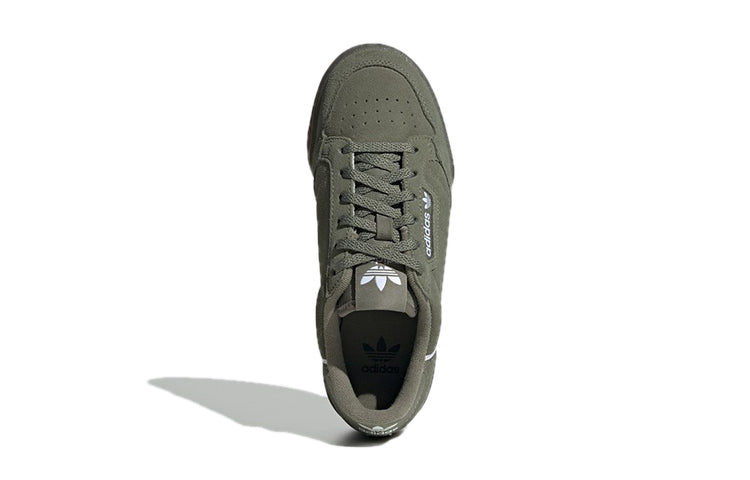 (GS) adidas Continental 80 J 'Green White' EF5104