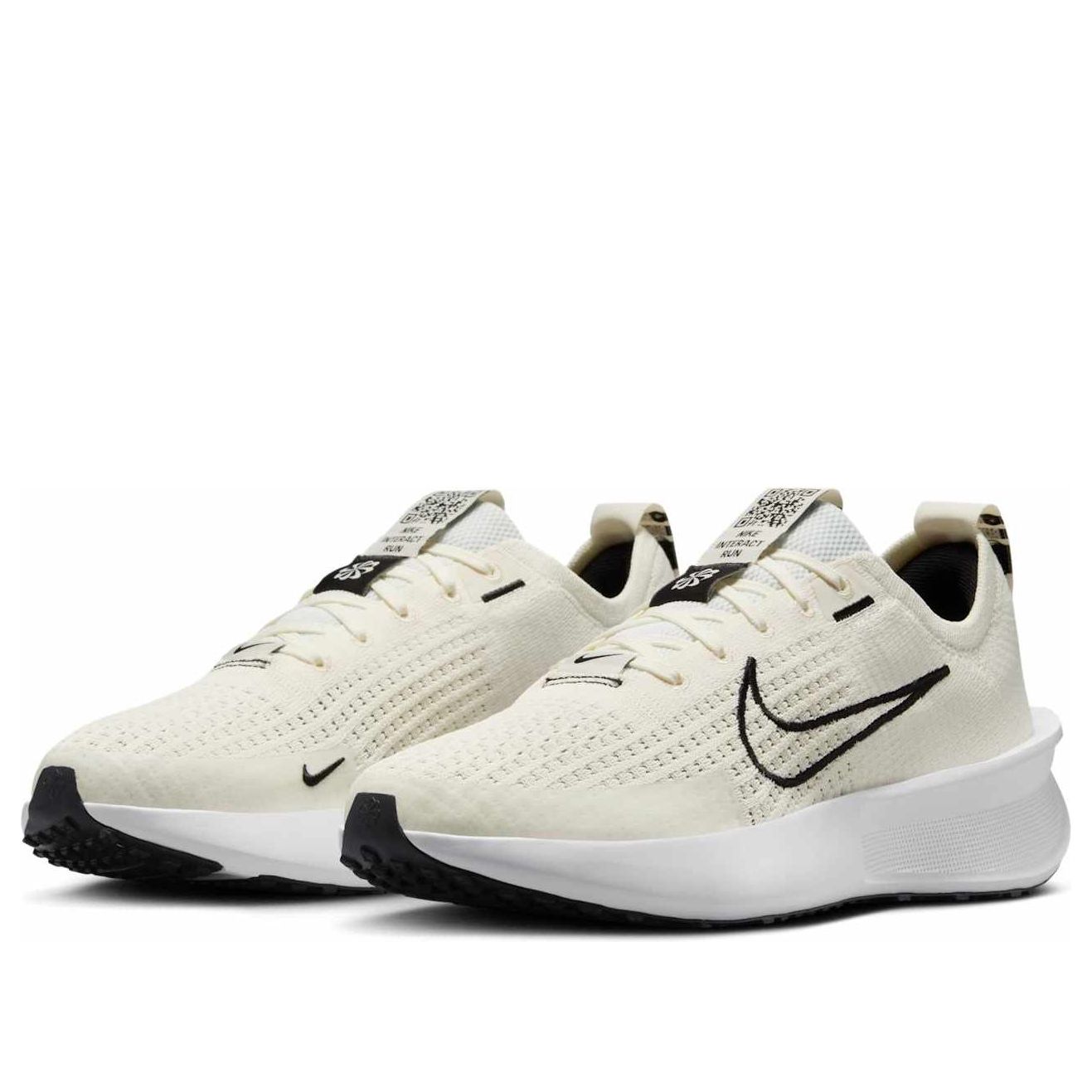 (WMNS) Nike Interact Run 'Sail Black' FD2292-109