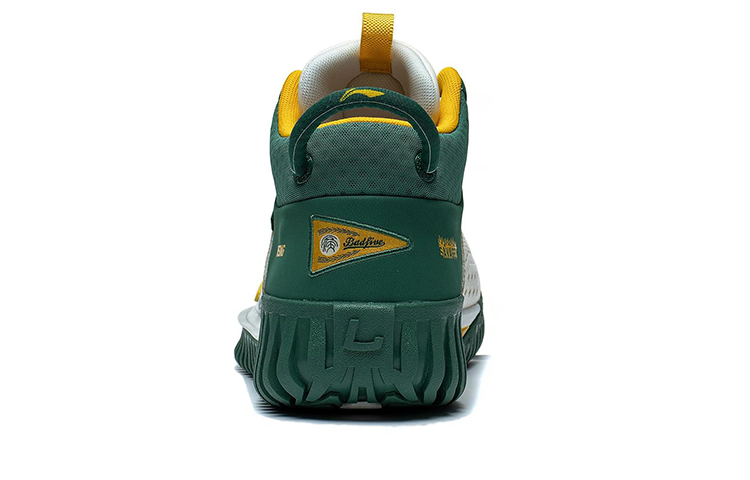 Li-Ning Badfive 3 Low 'White Green Yellow' ABFT015-2