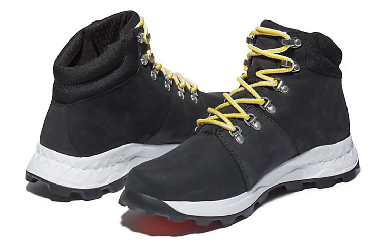 Timberland Brooklyn Hiker Chukka Boots 'Black Yellow' A2GH1001