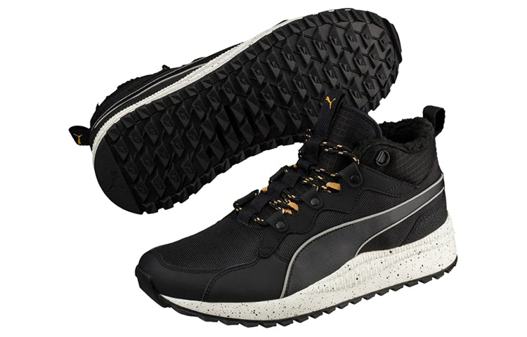 PUMA Pacer Next Sb Wtr Mid-Cut Running Shoes Black/White 366936-01