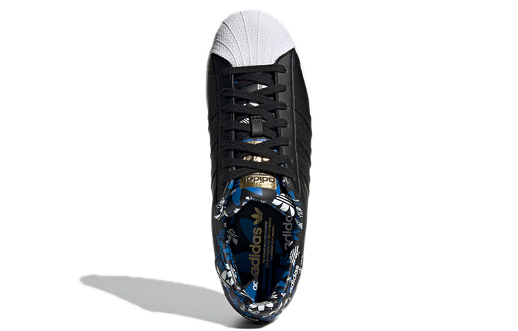 adidas Superstar 'Black Gold Metallic' H00185