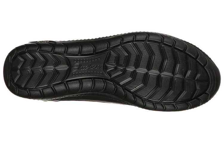 (WMNS) Skechers Arch Fit Flex-Sweet Jazz Slip-On Shoes Black 100287-BBK
