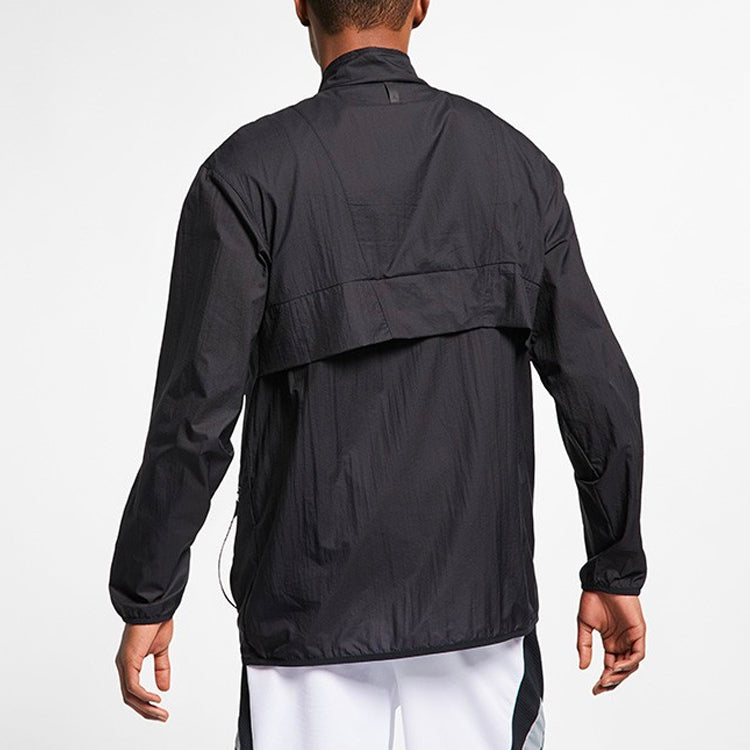 Air Jordan Air 23 Basketball Sports Training Jacket Black AJ1070-010