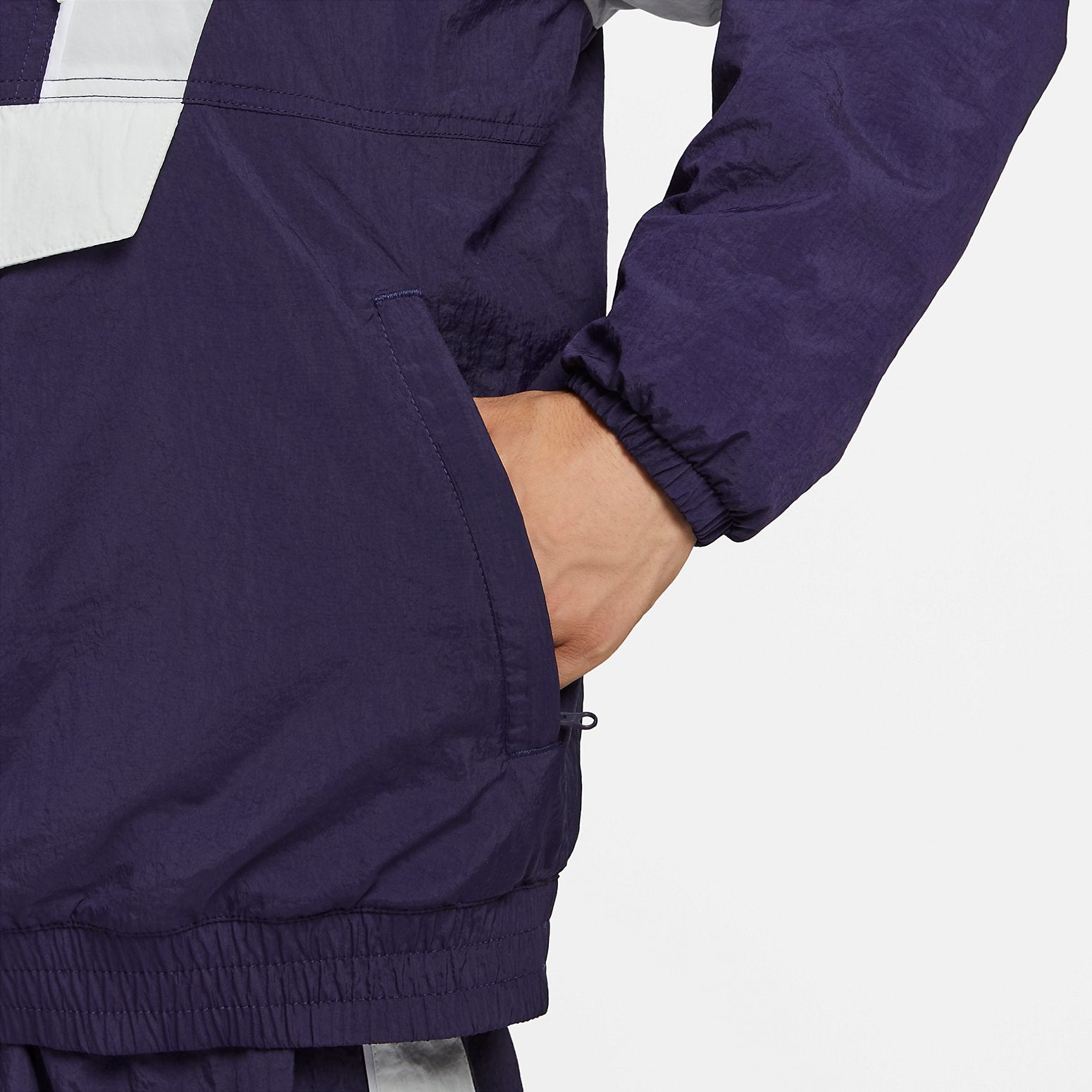 Nike Woven Basketball Jackets 'Purple White' FB7114-555