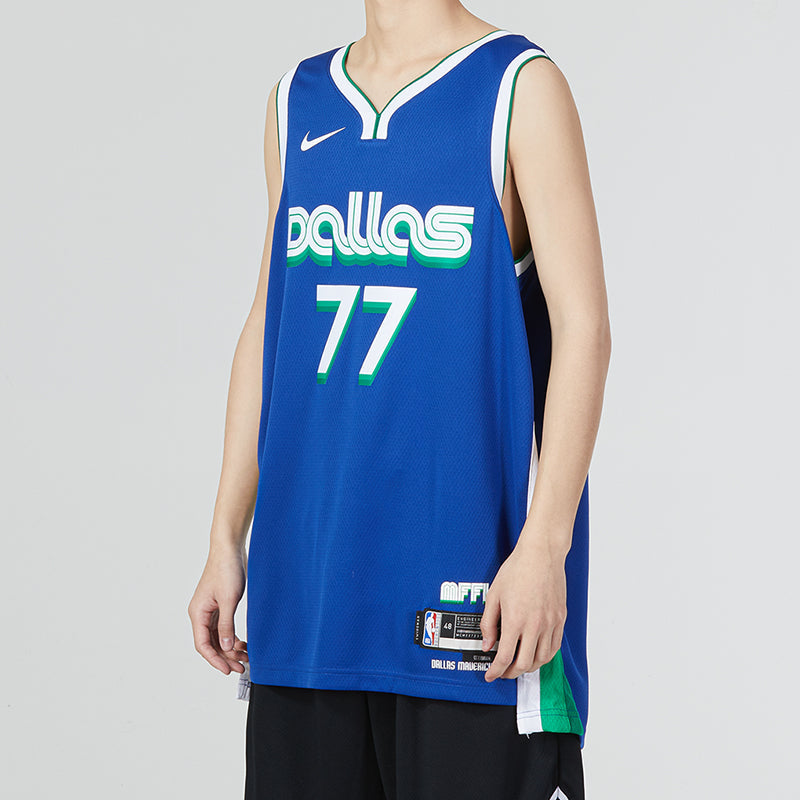 Nike NBA Luka Doncic Dallas Mavericks City Edition 2022/23 Swingman Jersey #77 DO9590-497
