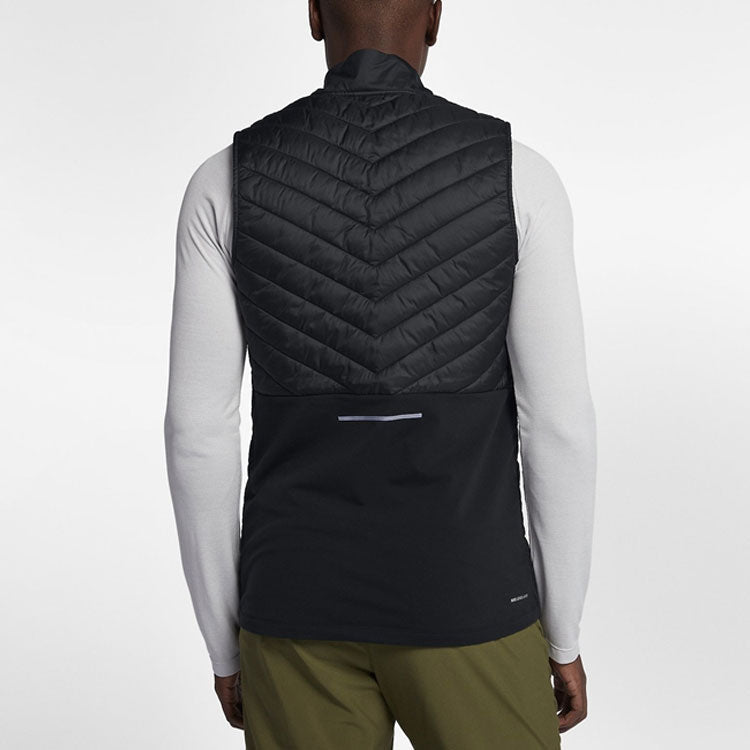 Men's Nike Aerolayer Running Black Vest CJ5478-010