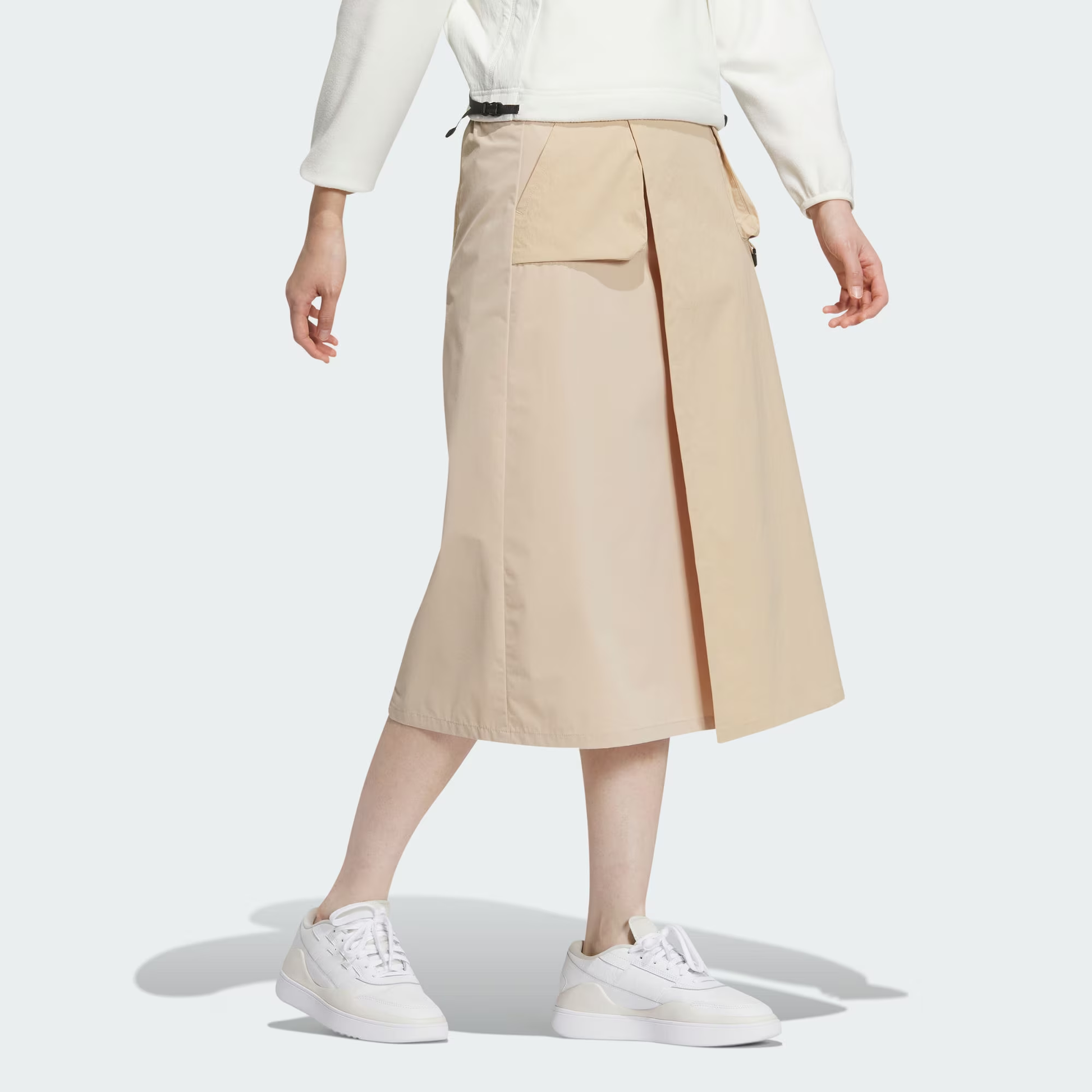 (WMNS) adidas City Escape Cargo Skirt Asia Sizing 'Beige' JE8586