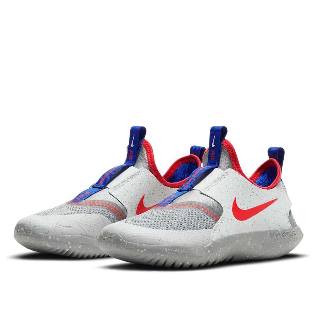 (PS) Nike Flex Runner SE 'Particle Grey Crimson Speckled' DC9238-001