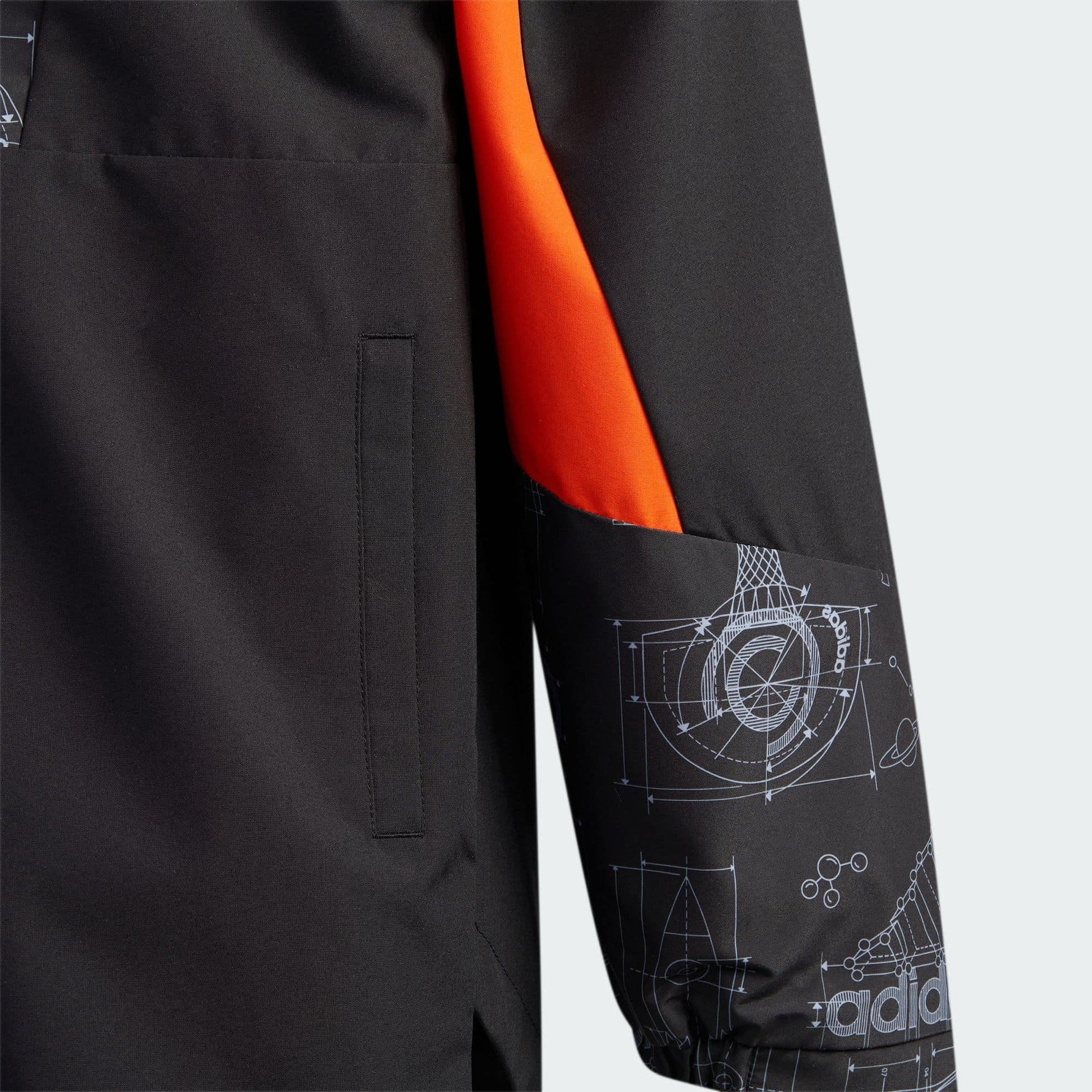 (GS) adidas Two Piece Sport Coat 'Black' HZ2222