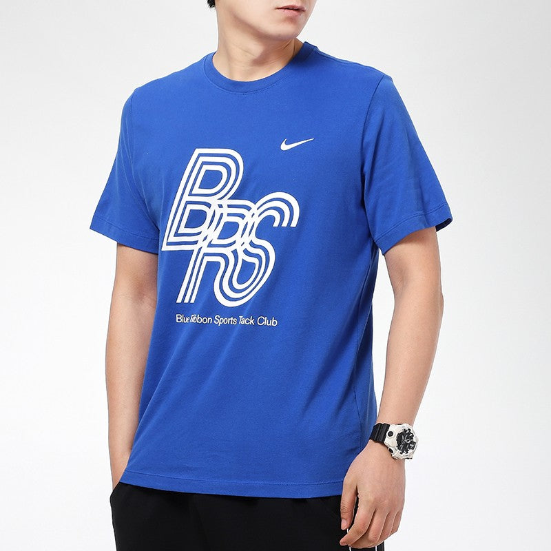 Nike MENS Casual Running Sports Crew-neck Short Sleeve Blue DA7593-480