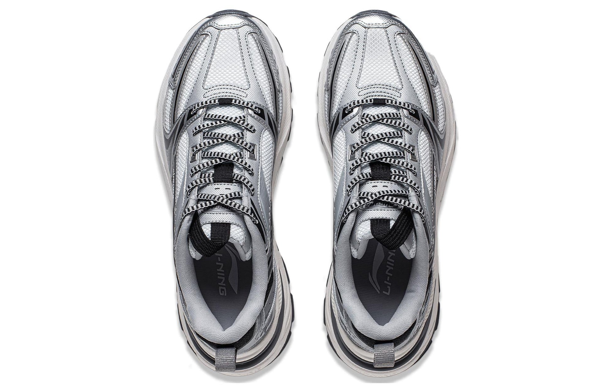 Li-Ning Aurora 2K V2 'Grey Silver White' AGCU025-1