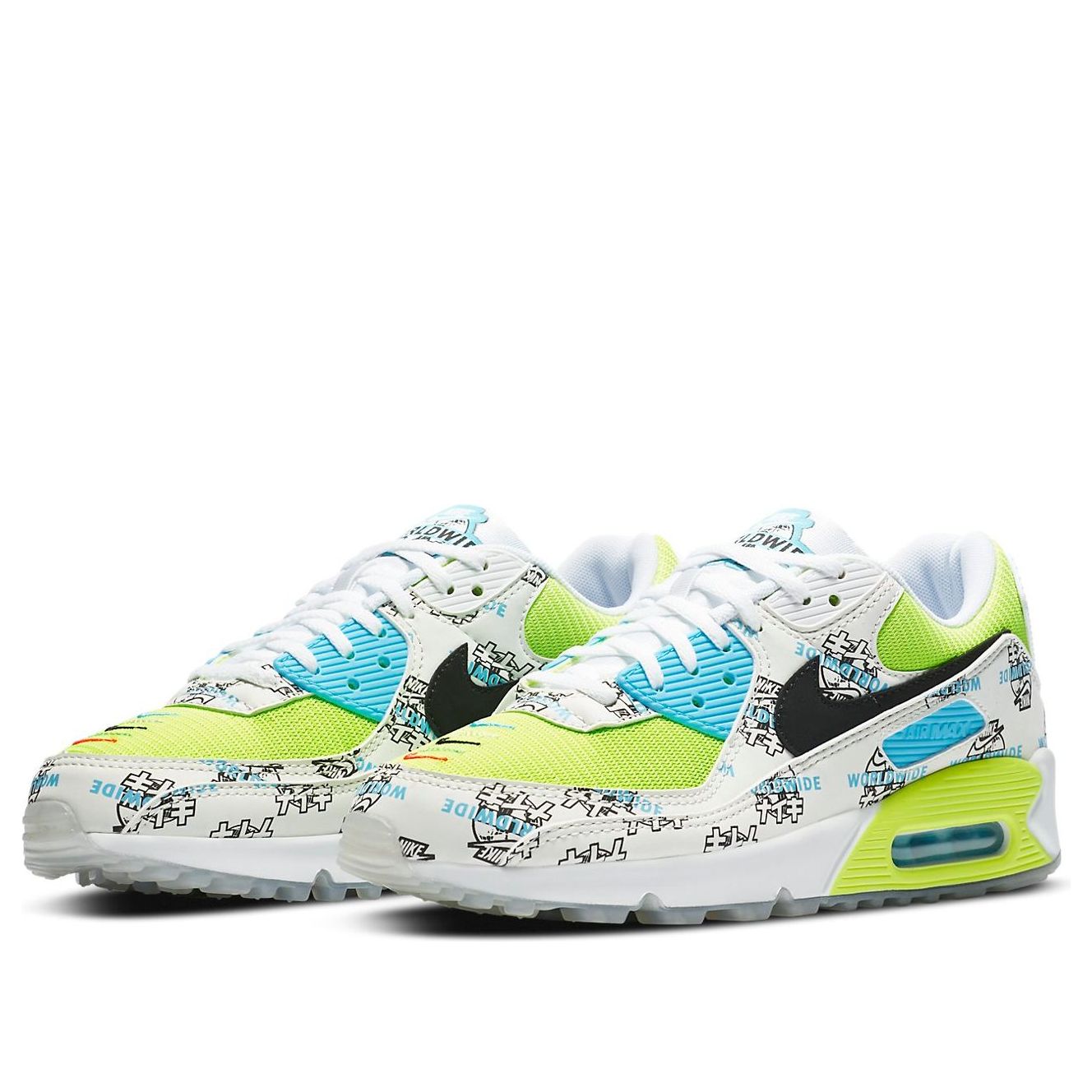 (WMNS) Nike Air Max 90 'Worldwide - Katakana Logo' DA1342-107