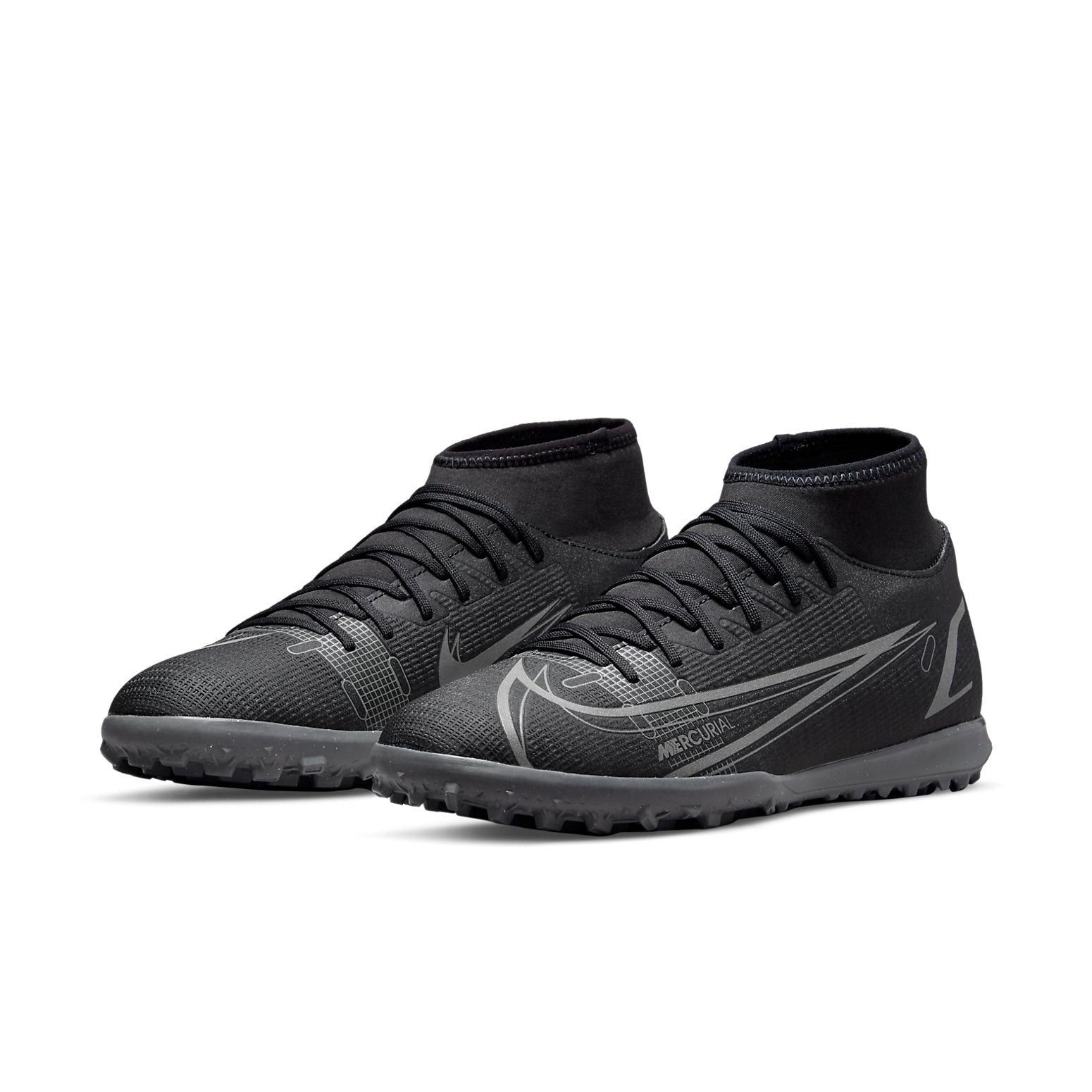 Nike Mercurial Superfly 8 Club TF 'Black Gray' CV0955-004