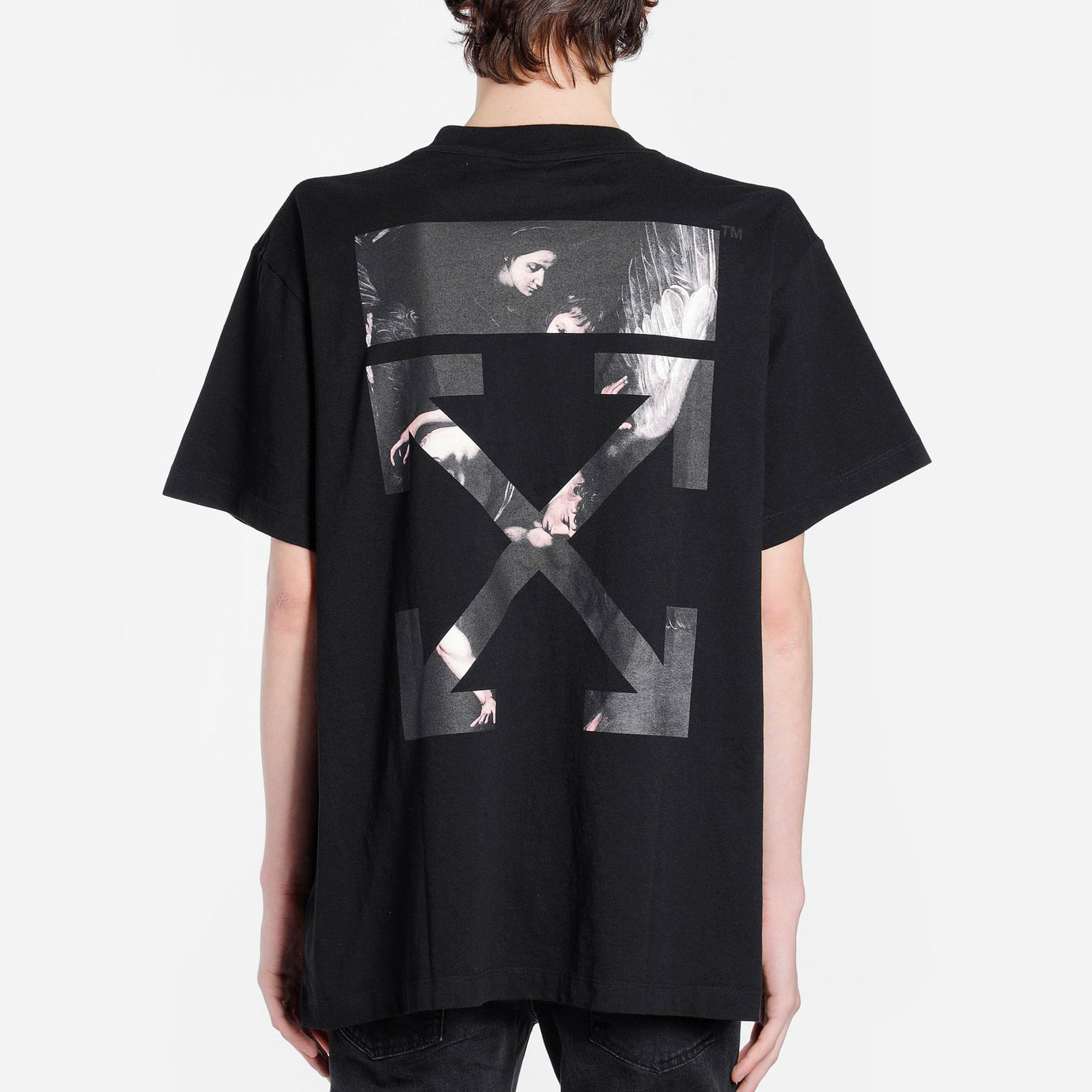 Off-White Caravaggio Arrow SS Over Tee OWKC038S20-5004-BK