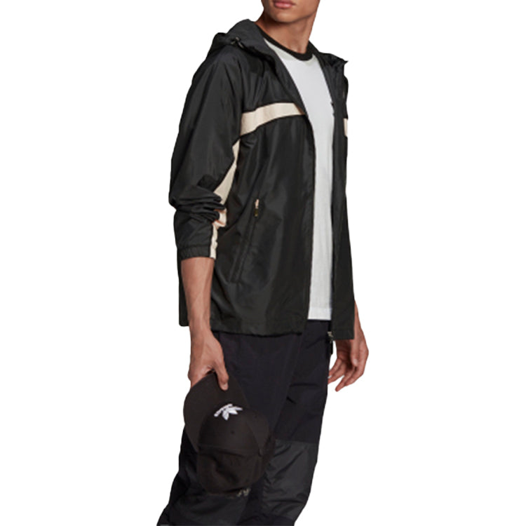 Men's adidas Ryv Pkt WB Sports Black Jacket GJ6742
